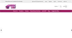 Desktop Screenshot of fabrichut.com